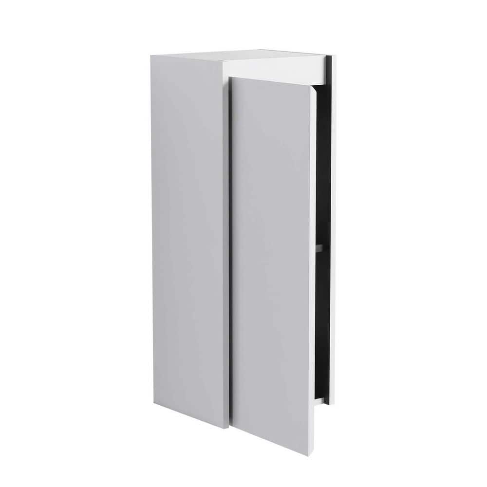 Float Mounting Design 12 in. W x 10 in. D x 29.5 in. H Plywood Bathroom Storage Wall Cabinet in White price history on PriceWatchPro
