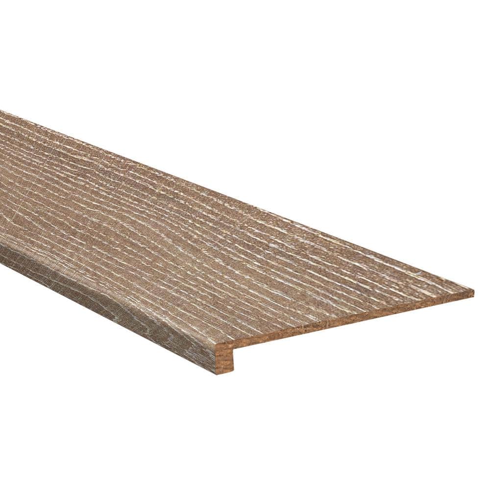 Liberty Mound 0.63 in. T x 11.25 in. W x 48 in. L Engineered Hardwood Stair Tread Eased Edge Molding (2-pieces/case) price history on PriceWatchPro