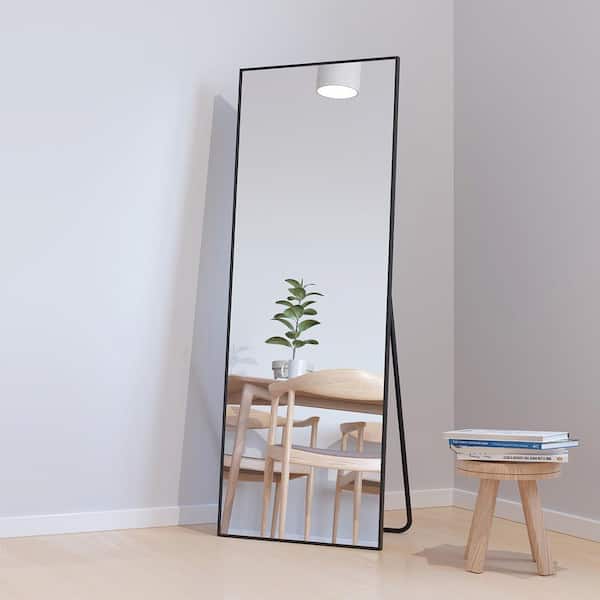 21.7 in. W x 65 in. H Full Length Mirror with Lights, Full Body Mirror Large Floor Mirror, Stand Up Dressing Mirror