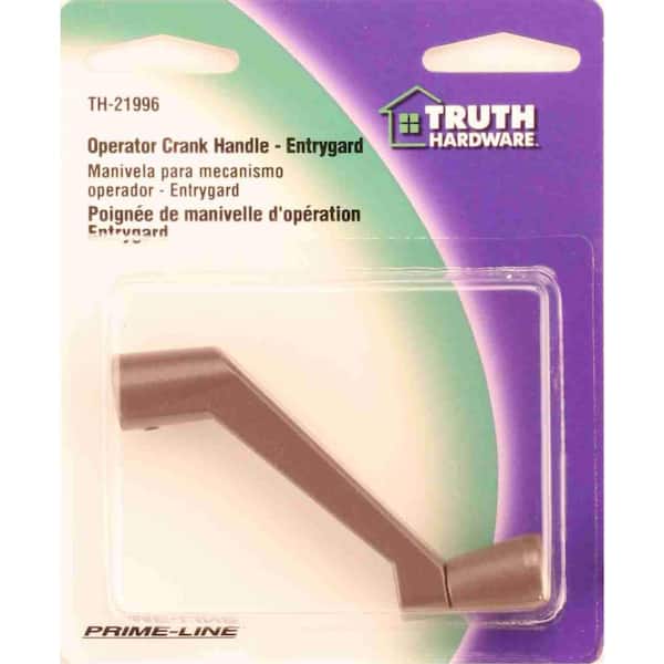 Prime-Line 3-1/2 in., Bronze, Casement Operator Handle, Truth TH