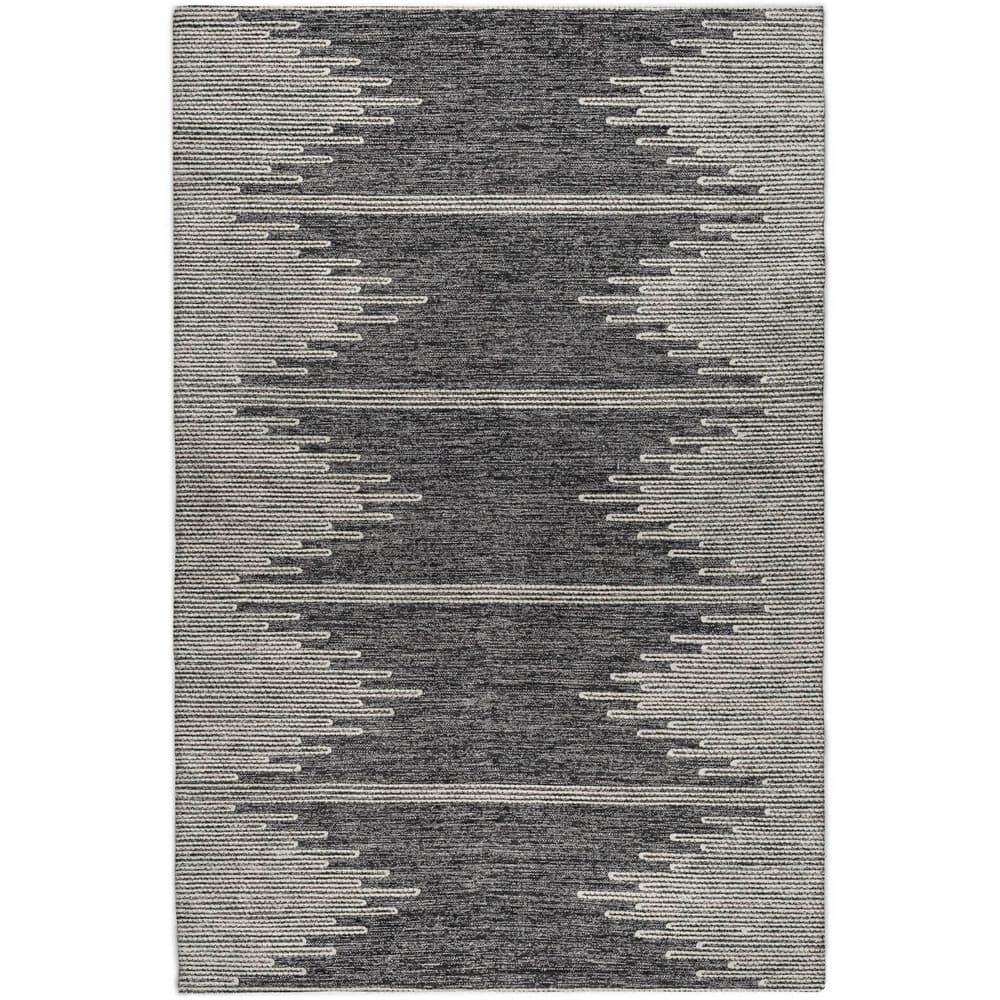 Dream Shag Premium Machine Washable Abstract ADS647 Charcoal 10 ft. x 14 ft. Area Rug price history on PriceWatchPro