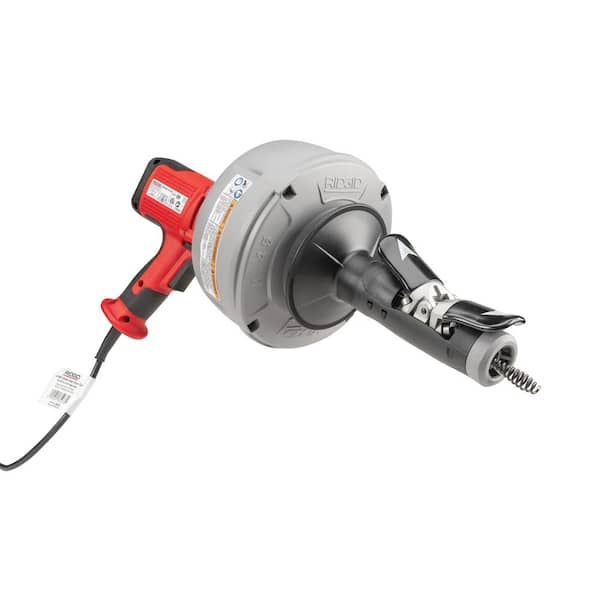 K-45 120V Auto-Feed Drain Cleaning Machine with C-1IC and C-6 Cables, Tool Set, and Carrying Case