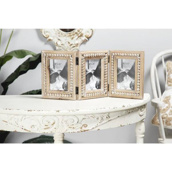 Decor Home Aluminum Single Photo Display Picture Flat Frames - Black - 6x4