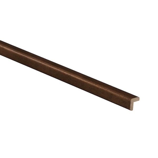 Home Decorators Collection 96 in. W x 0.75 in. D x 0.75 in. H Solid Wood Kitchen Cabinet Outside Corner Molding in Manganite