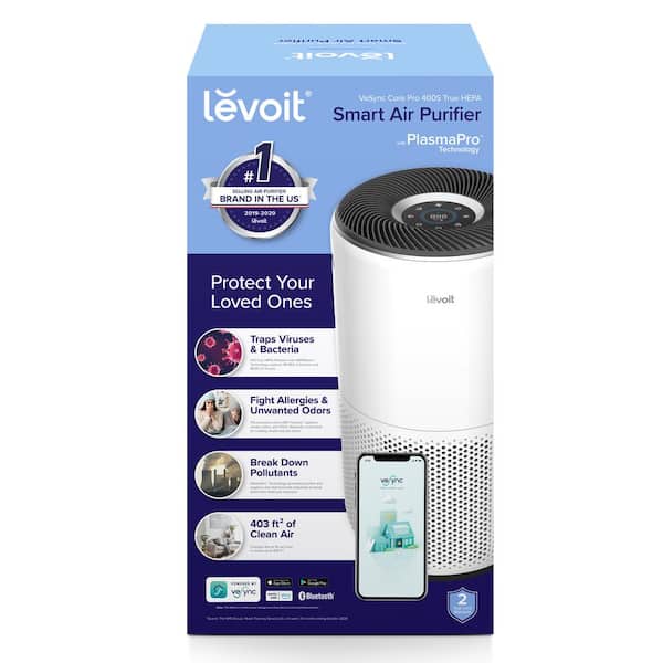 Levoit Compact True HEPA Air Purifier Small White HEAPAPLVNUS0021 NEW W/box  817915027479