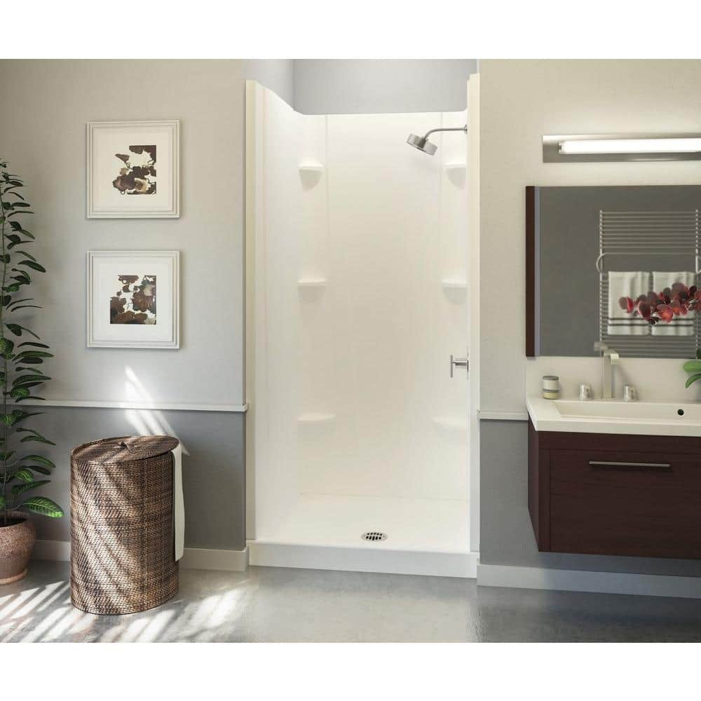 Aquatic Everyday 60 in. x 36 in. x 76 in. 1-Piece Shower Stall