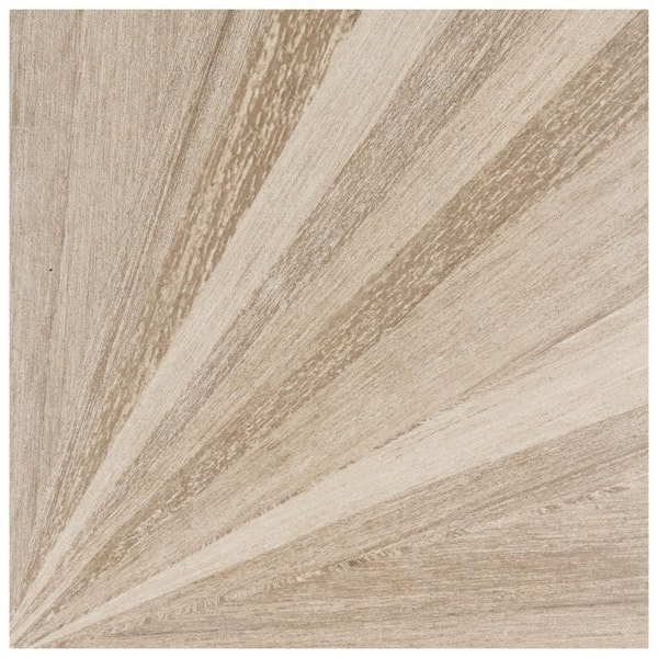 Merola Tile Komi Murlen Crema 7-7/8 in. x 7-7/8 in. Porcelain Floor and Wall Tile (11.25 sq. ft./Case)