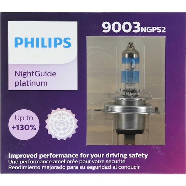 Philips H7 Standard Halogen Replacement Headlight Bulb, 2 Pack 