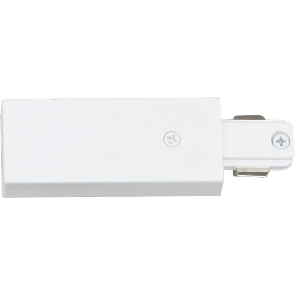 White Live End Connector/Conduit Connector for 120-Volt 2-Circuit/1-Neutral Track Systems price history on PriceWatchPro