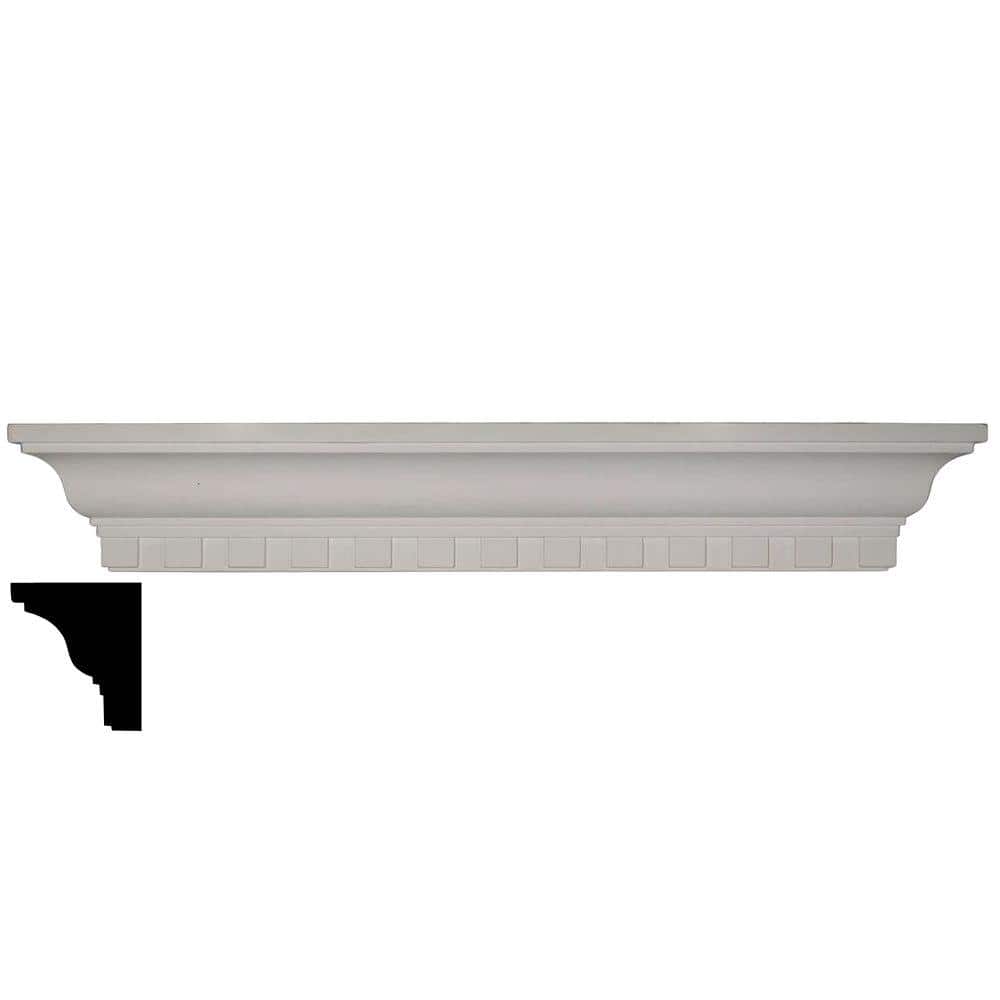 4-1/8 in. x 30 in. x 4-1/2 in. Polyurethane Dentil Shelf price history on PriceWatchPro