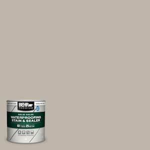 8 oz. #HDC-CT-21 Grey Mist Solid Color Waterproofing Exterior Wood Stain and Sealer Sample
