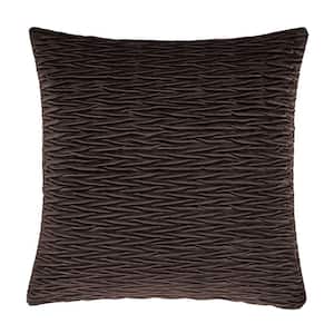 Toulhouse Wave Polyester 20 in. Square Decorative Throw Pillow Cover