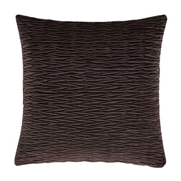 Unbranded Toulhouse Wave Polyester 20 in. Square Decorative Throw Pillow Cover