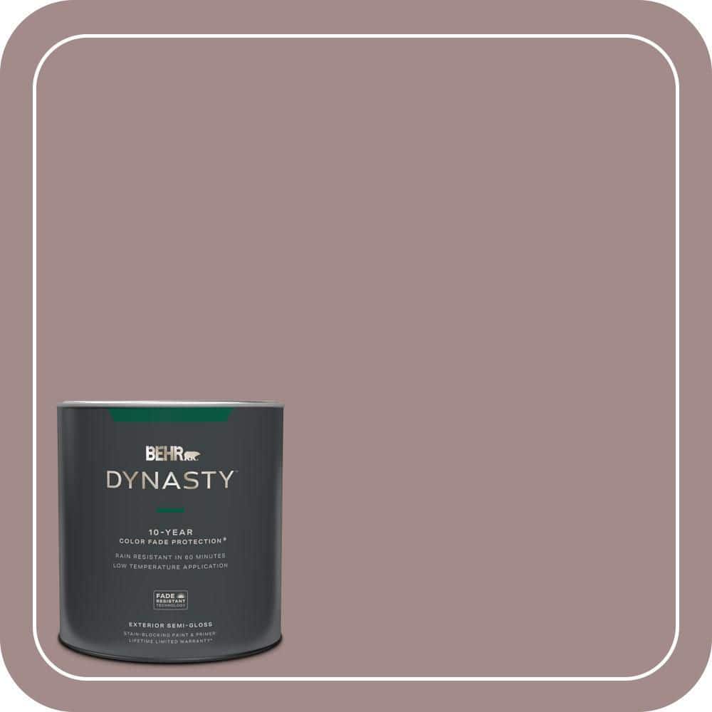 1 qt. #PPU17-15 Cameo Rose Semi-Gloss Enamel Exterior Stain-Blocking Paint & Primer price history on PriceWatchPro