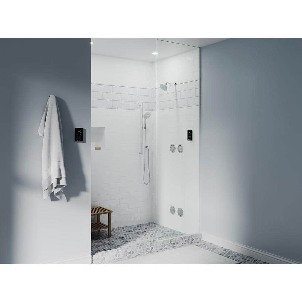 White Acrylic 60" x 32" Rectangular Alcove Soaking Bathtub