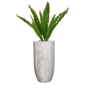 Artificial 52 in. High Artificial Faux Agave With Fiberstone Planter For Home Decor