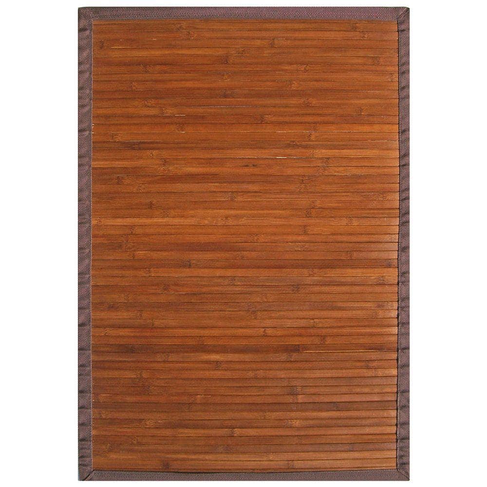 Contemporary Chocolate Brown 2 ft. x 3 ft. Area Rug