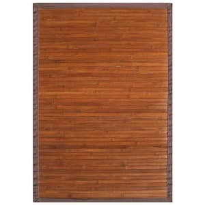 Contemporary Chocolate Brown 2 ft. x 3 ft. Area Rug