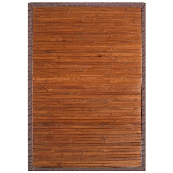 Anji Mountain Contemporary Chocolate Brown 2 ft. x 3 ft. Area Rug