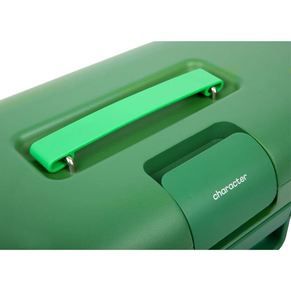 Green 2-Drawer Steel Toolbox with Powder Coat Finish