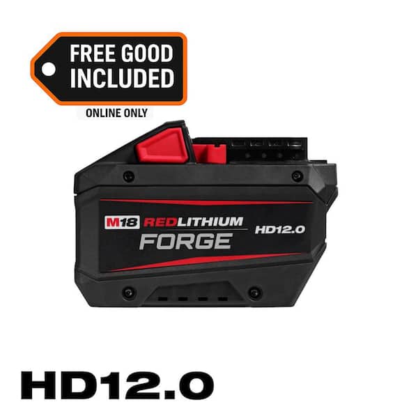 M18 18V Lithium-Ion REDLITHIUM FORGE HD 12.0 Ah Battery Pack