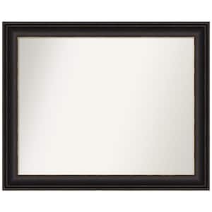 Trio Oil Rubbed Bronze 32.5 in. W x 26.5 in. H Rectangle Non-Beveled Framed Wall Mirror in Bronze