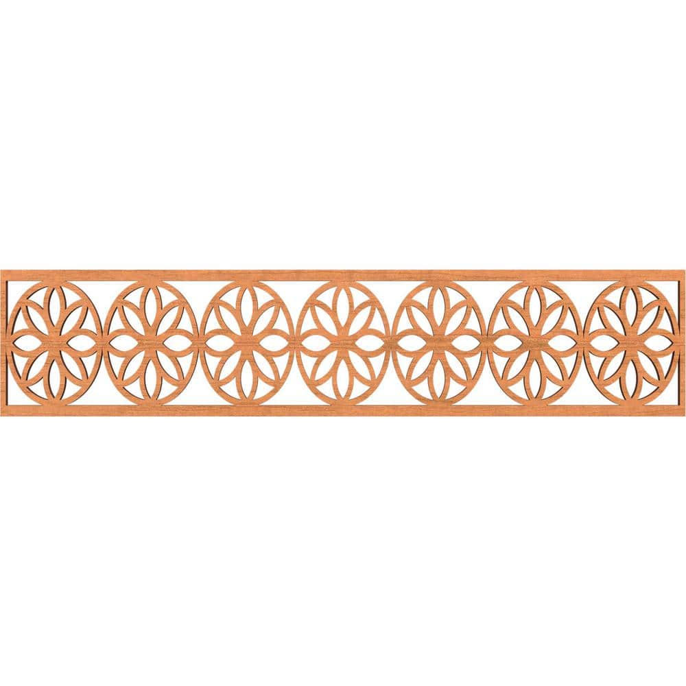 Blume Fretwork 0.375 in. D x 46.75 in. W x 10 in. L Cherry Wood Panel Moulding price history on PriceWatchPro