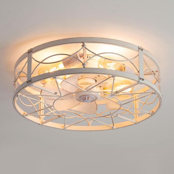品良く着こなすため HINNIXY 16.5 in. Indoor Black Ceiling Fan Caged Ceiling Fan 語学・辞書・学習参考書