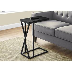 Convenience Concepts Designs2Go 3-Tier Black Glass End Table 157003B ...