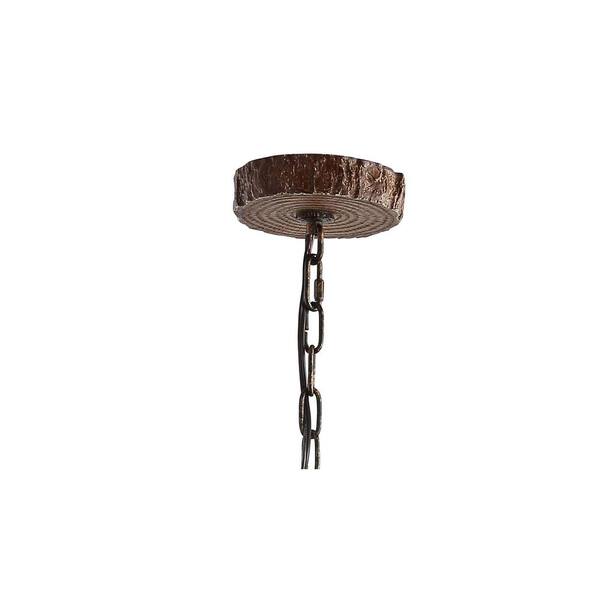JONATHAN Y Eldora 28.5 in. 6-Light Adjustable Resin Antler 6 JONATHAN Y Eldora 28.5 in. 6-Light Adjustable Resin Antler 6