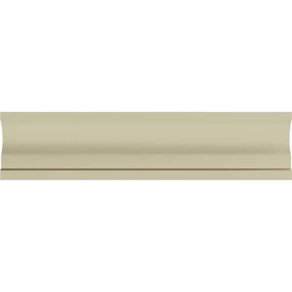 Ekena Millwork 1-3/8 in. x 6 in. x 94-1/2 in. Polyurethane Ashford Casing Moulding