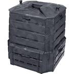 94 Gal. Black Outdoor Polypropylene Compacted Compost Accelerator