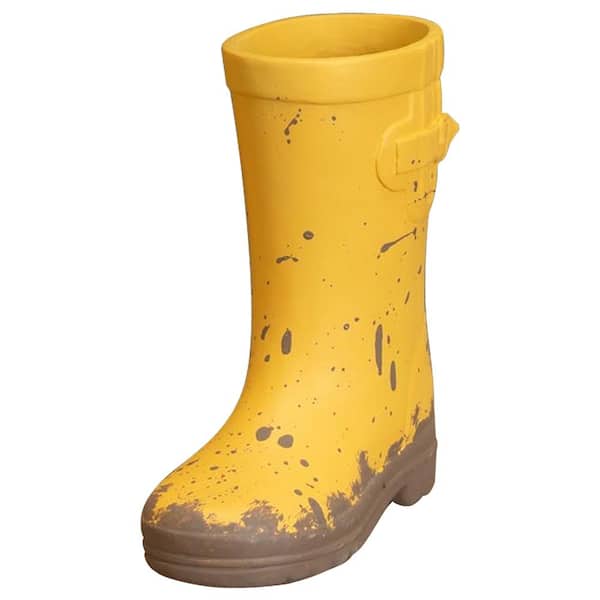 Fallon Yellow Ceramic Planter