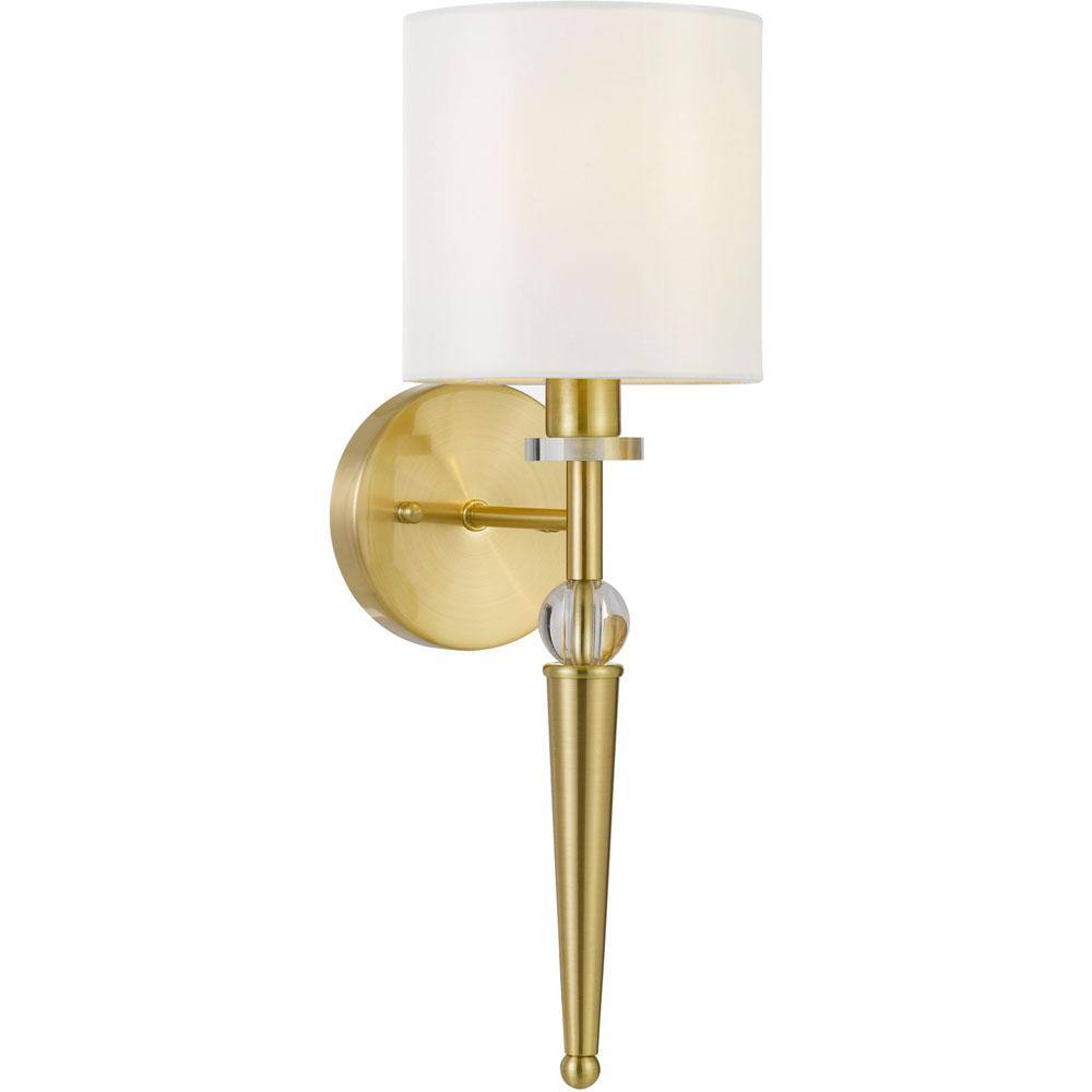 Merritt 16" Gold Direct Wired Electric Wall Sconce