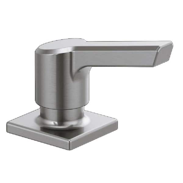 Delta Pivotal Deck-Mount Soap and Lotion Dispenser in Arctic Stainless