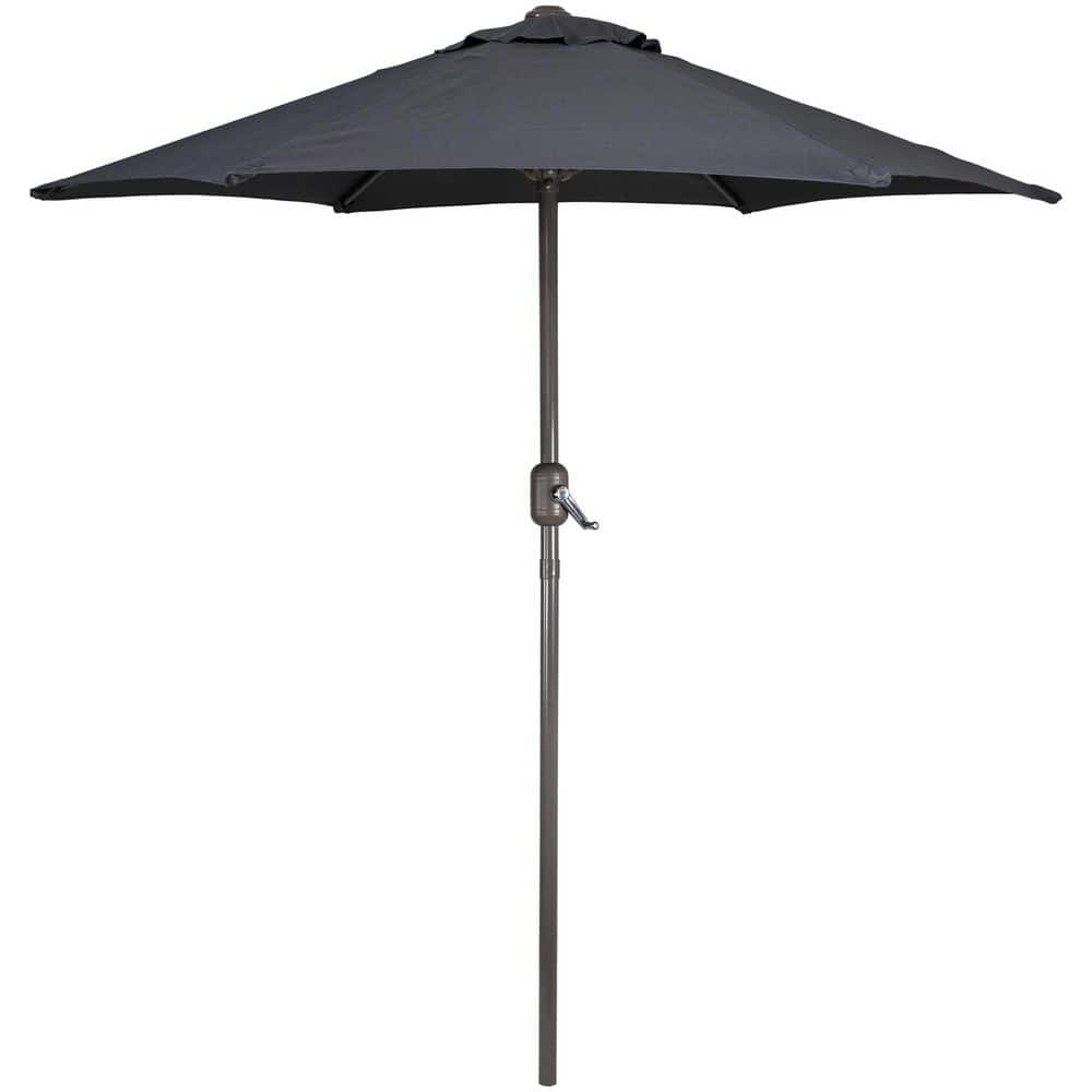 Northlight 7.5 ft. Outdoor Market Patio Umbrella with Hand Crank