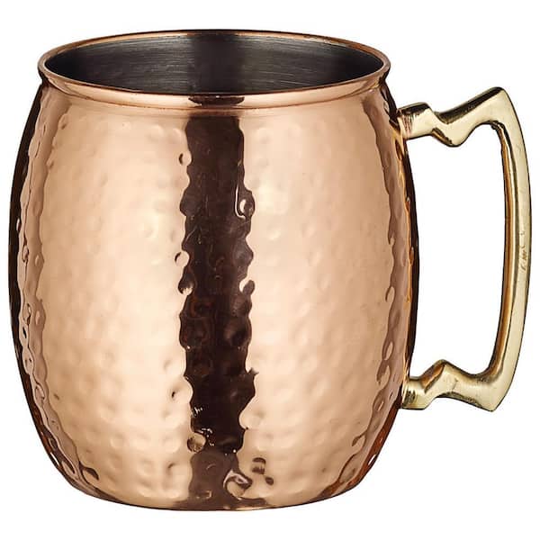 20 oz. Hammered Copper-Plated Mule Mug