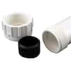 Apollo 1/2 in. x 1/2 in. PVC Compression Tee Fitting with 1/2 in. FIP Branch  PVCCOMPT12F - The Home Depot