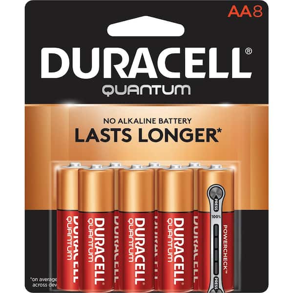 Duracell Quantum Alkaline AA Battery (8-Pack)