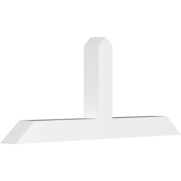 Ekena Millwork Portland 72 in. W x 30 in. H x 6 in. D Signature Polyurethane Bracket