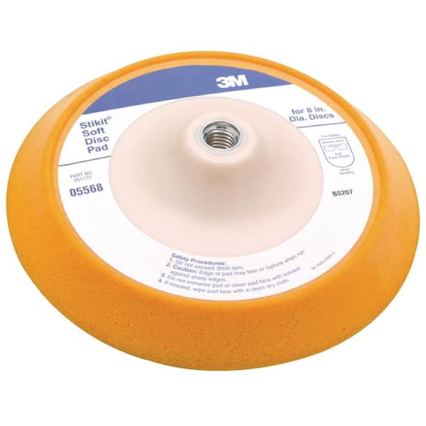 Unbranded Stikit Soft 8 in. Disc Pad