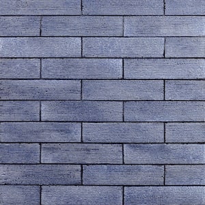 Ivy Hill Tile Rhythmic Nocturne Blue 2 in. x 9 in. 12mm Glazed Clay ...