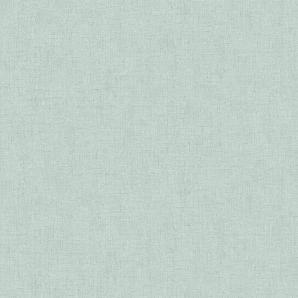 Laura Ashley Plain Duck Egg Blue Removable Wallpaper Sample