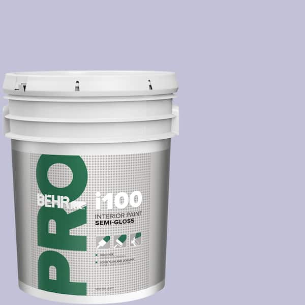 BEHR PRO 5 gal. #M550-3 Foxglove Semi-Gloss Interior Paint