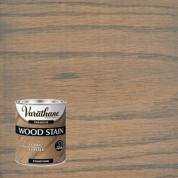 Varathane 1 qt. Fogstone Premium Fast Dry Interior Wood Stain