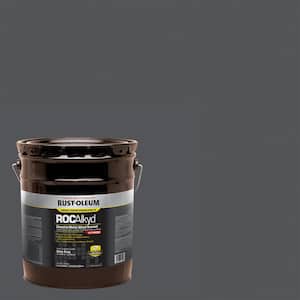 5 gal. ROC Alkyd V7400 Direct-to-Metal Gloss Navy Gray Interior/Exterior Enamel Paint