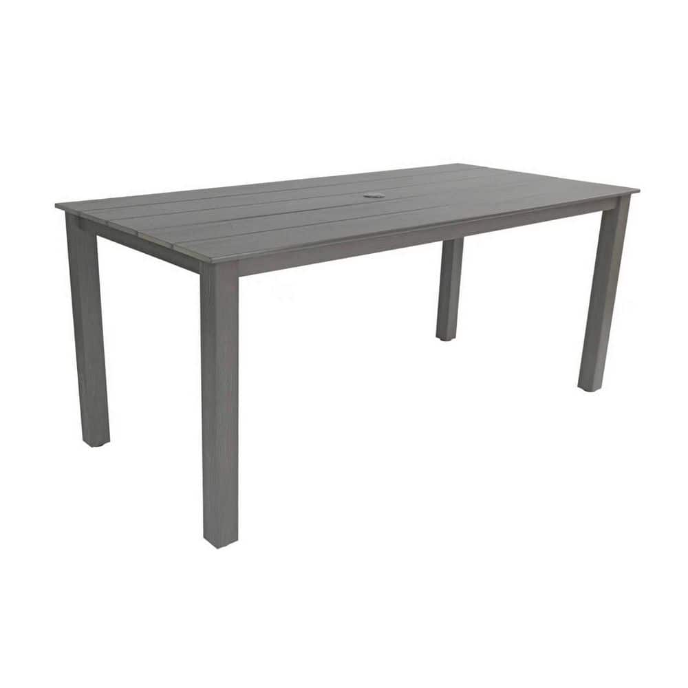 66.9 in. W x 31.89 in. D x 29.52 in. H Carbon Gray Stainless Steel