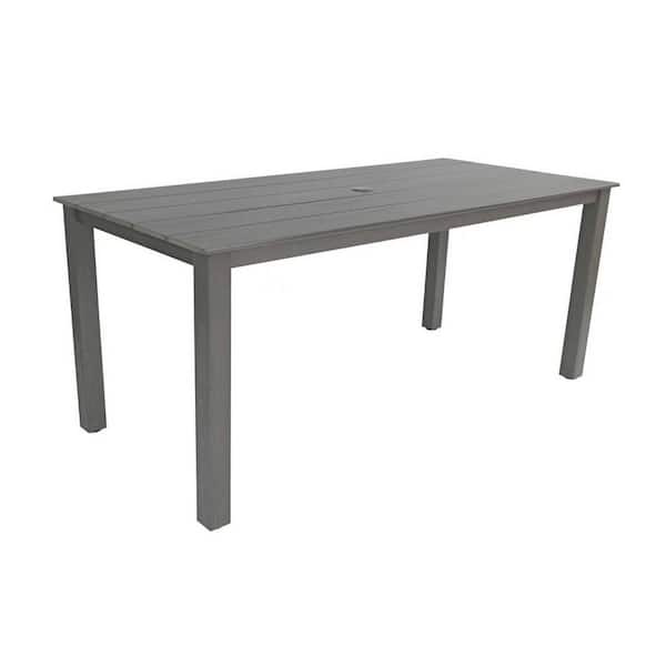1-Piece 62.44 in. W x 38.11 in. D x 29.53 in. H Outdoor Dining