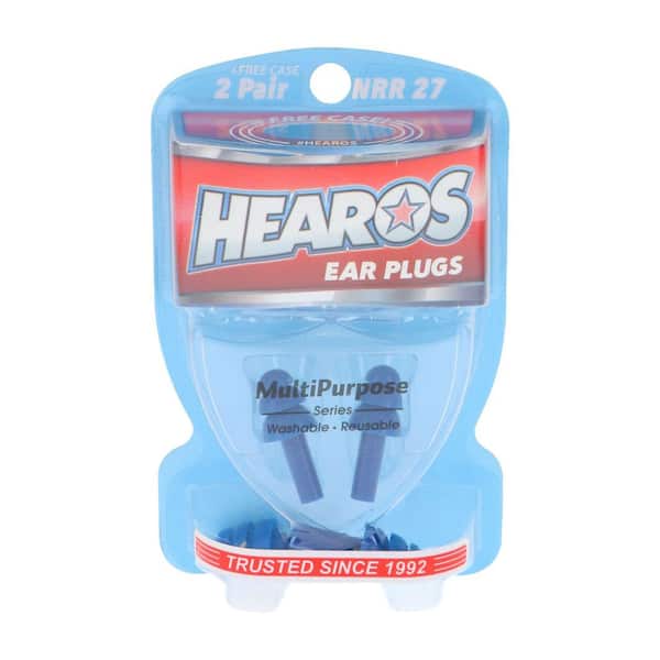 Multi-Purpose Ear Plugs-6 Pack (12 Total Pairs)