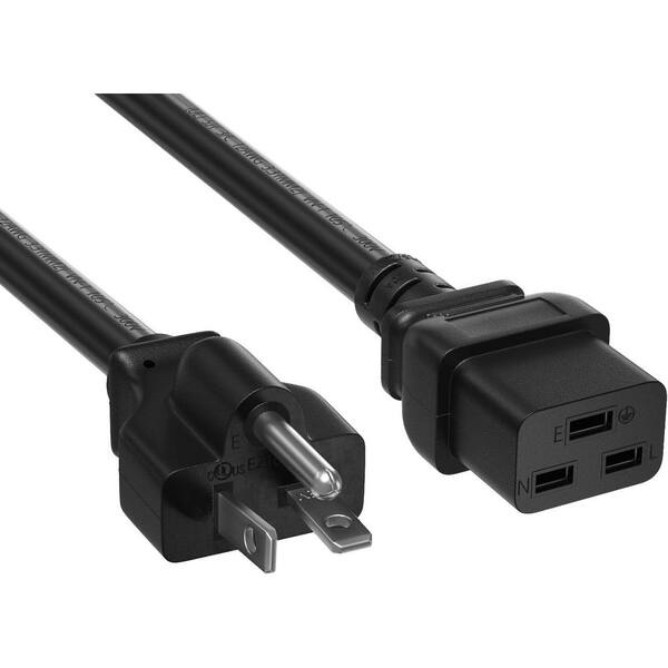 Micro Connectors, Inc 6 ft. 12/3 Heavy-Duty Indoor Power Cord (6